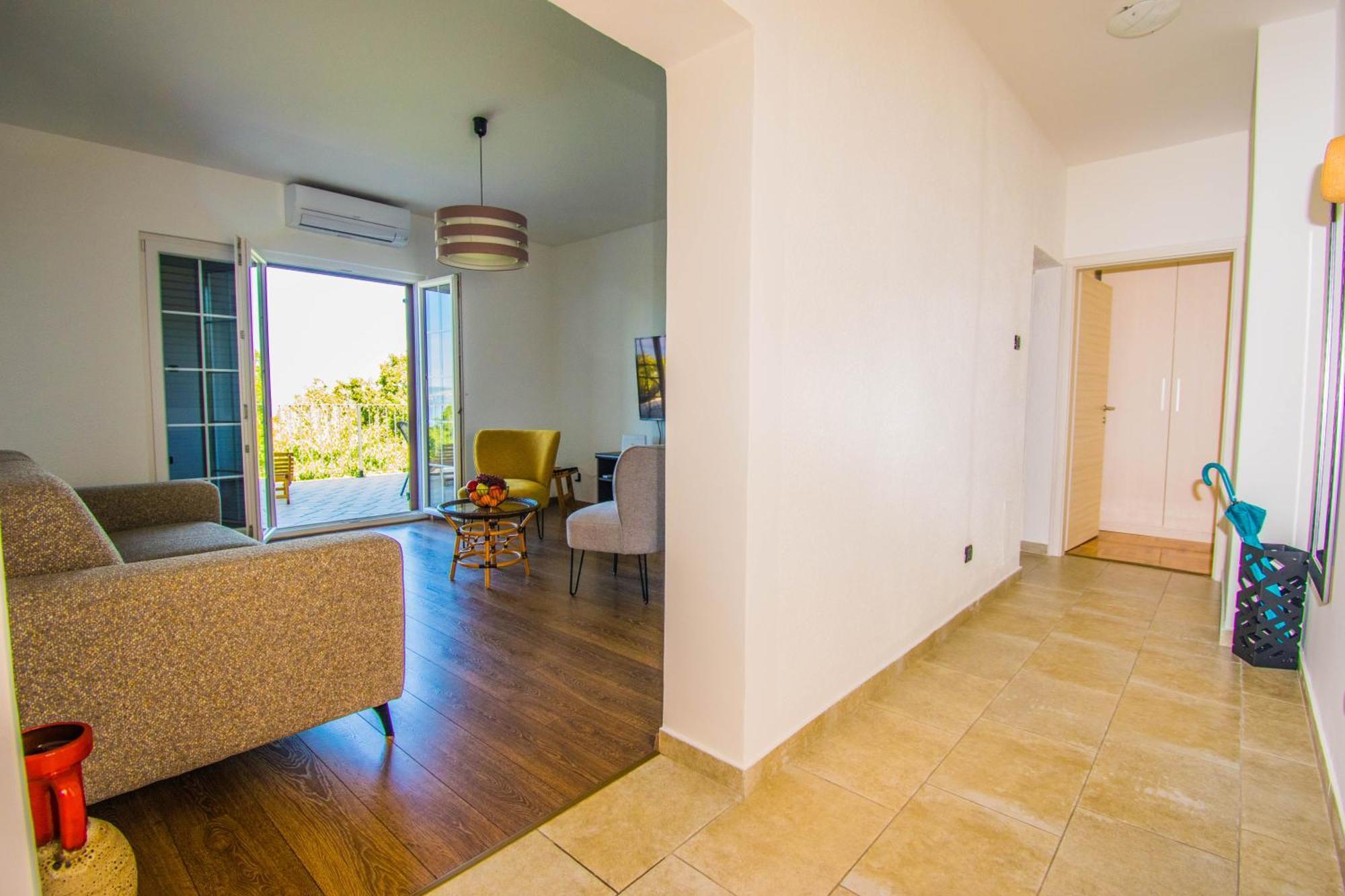 Apartment Vincent With Beautiful Sea View Terrace Klenovica Dış mekan fotoğraf