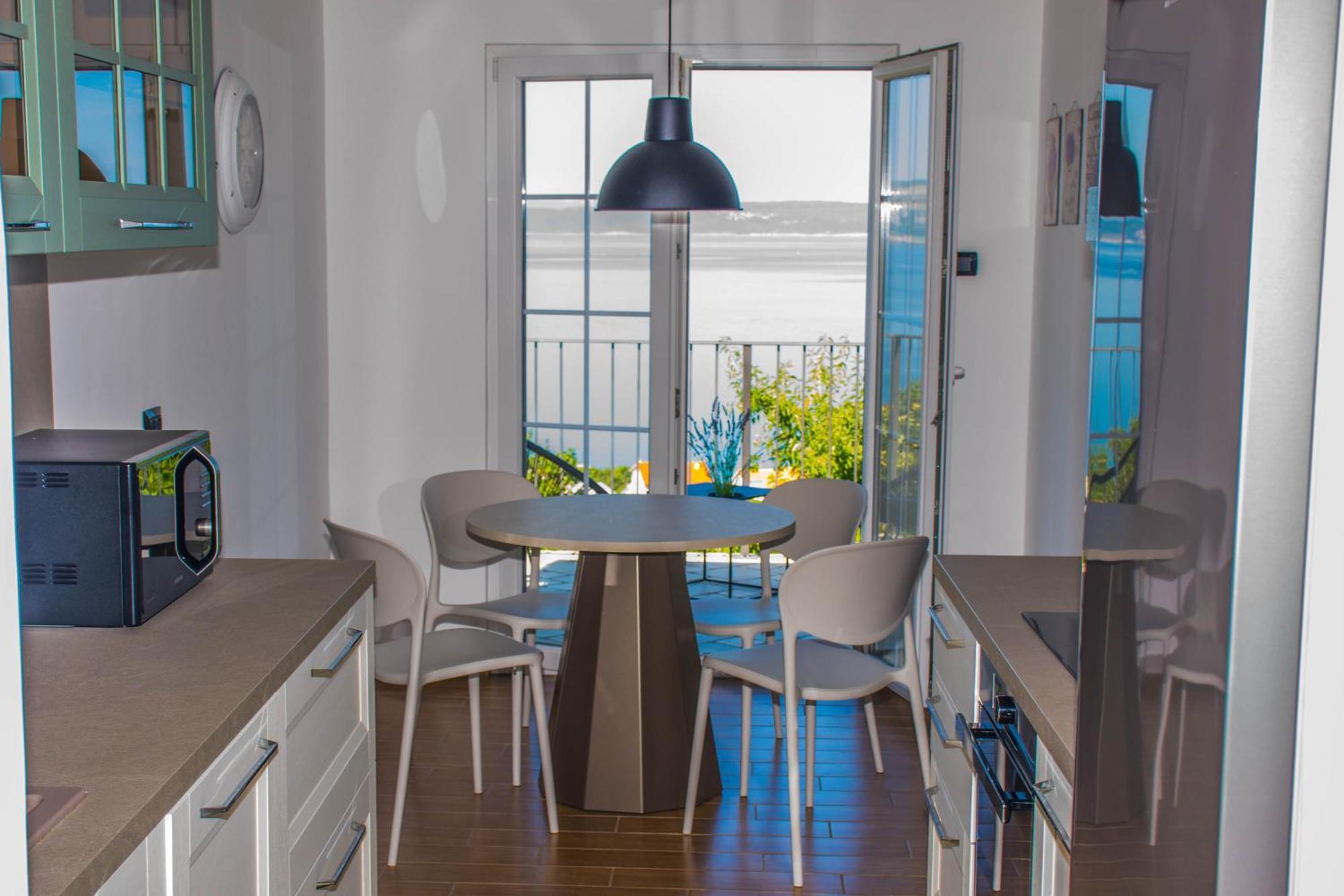 Apartment Vincent With Beautiful Sea View Terrace Klenovica Dış mekan fotoğraf