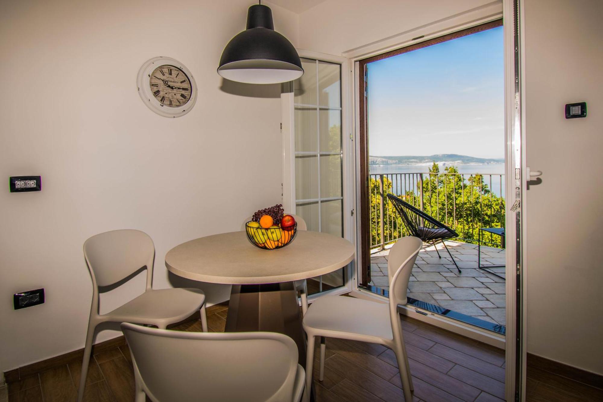 Apartment Vincent With Beautiful Sea View Terrace Klenovica Dış mekan fotoğraf