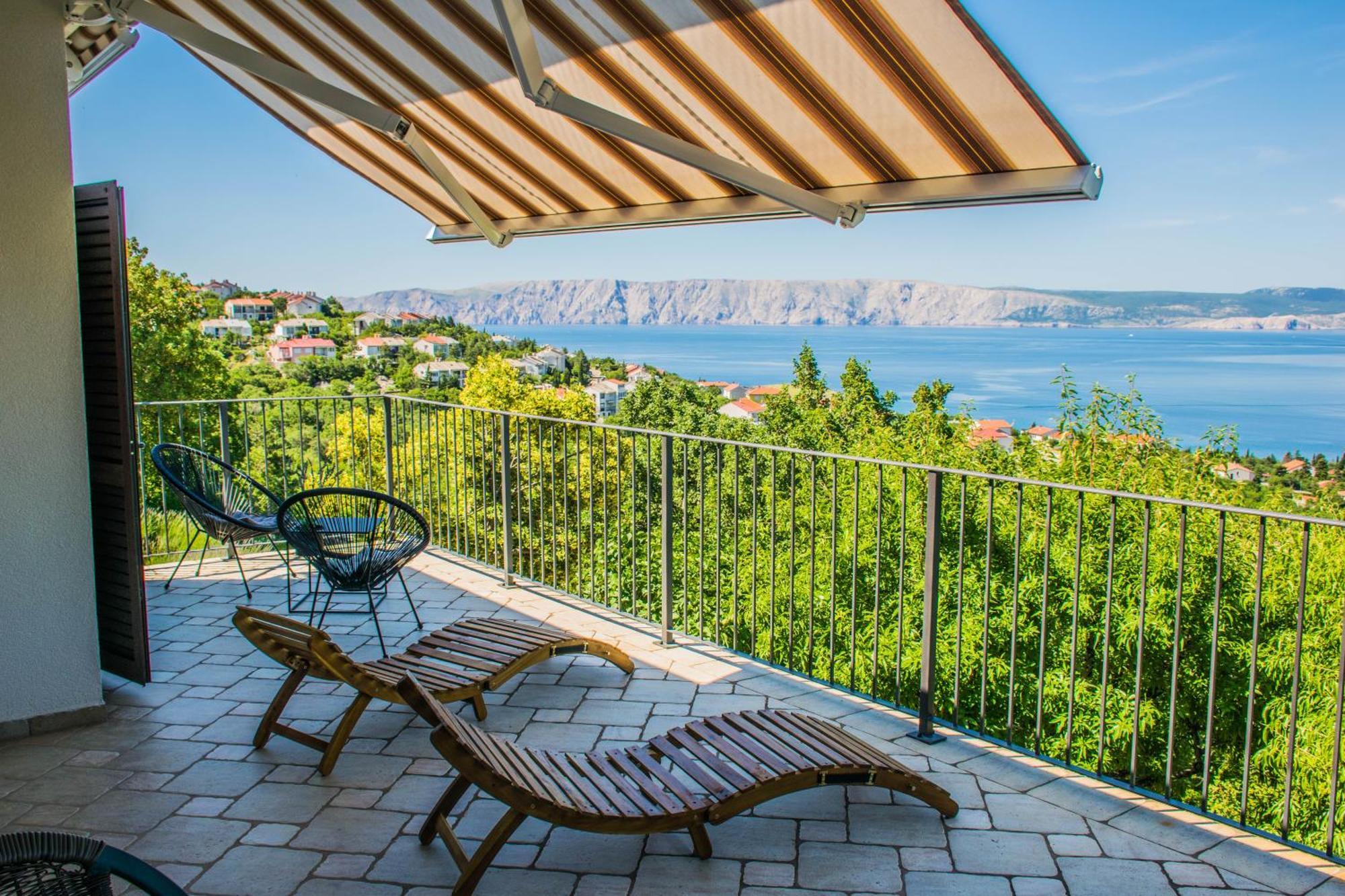 Apartment Vincent With Beautiful Sea View Terrace Klenovica Dış mekan fotoğraf