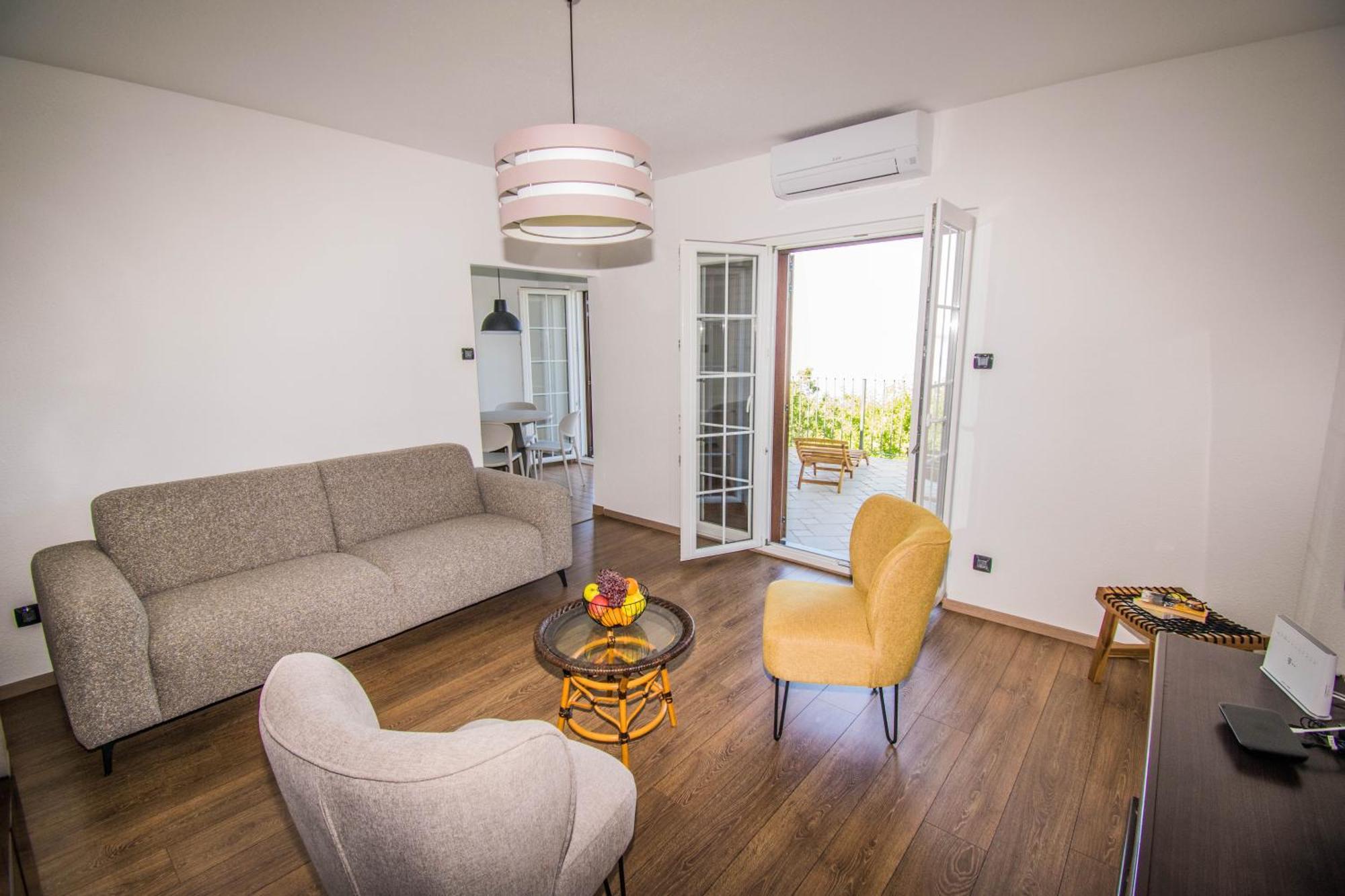 Apartment Vincent With Beautiful Sea View Terrace Klenovica Dış mekan fotoğraf