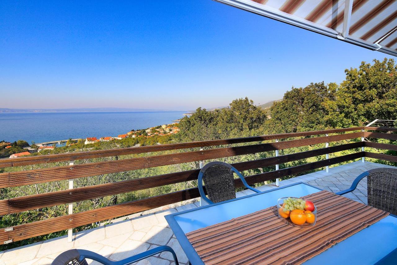 Apartment Vincent With Beautiful Sea View Terrace Klenovica Dış mekan fotoğraf